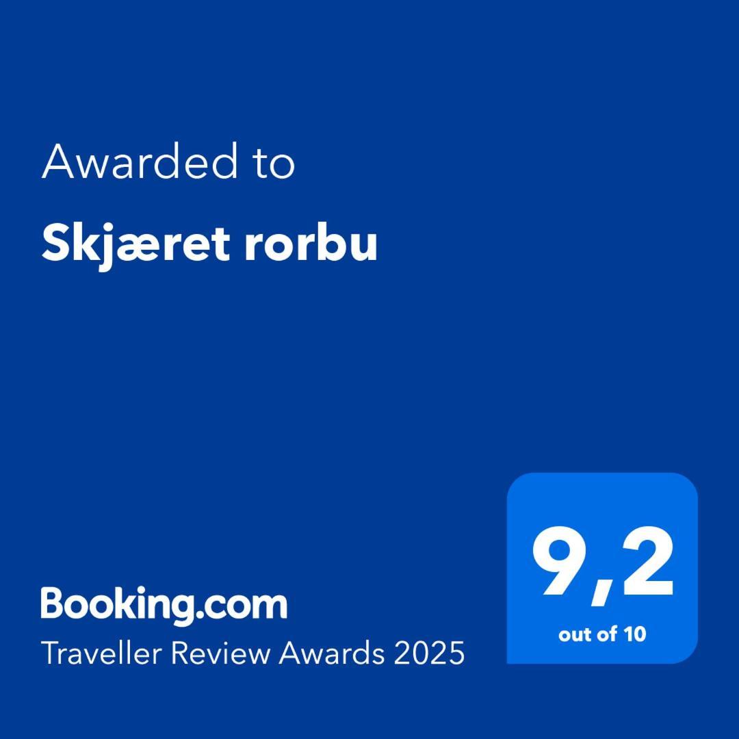 Вилла Skjaeret Rorbu Стамсунн Экстерьер фото